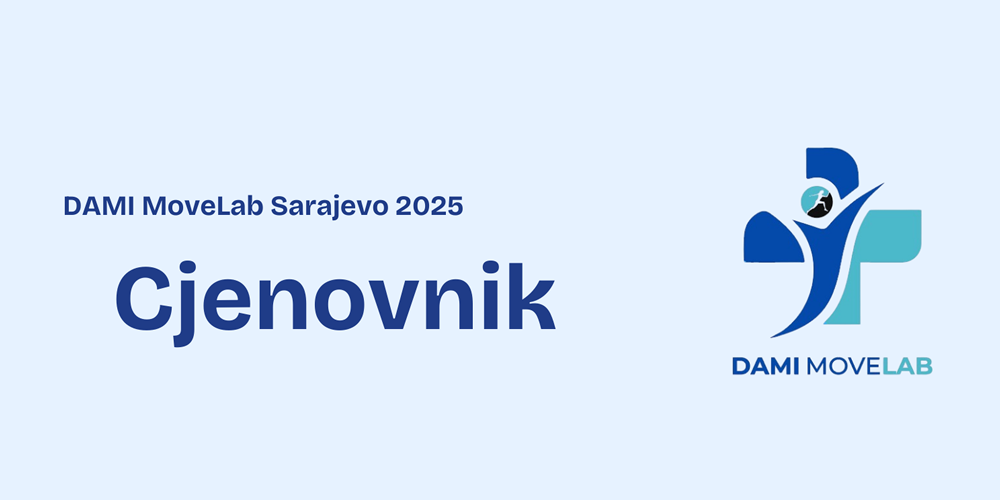 Kineziološka ordinacija Sarajevo - Cjenovnik